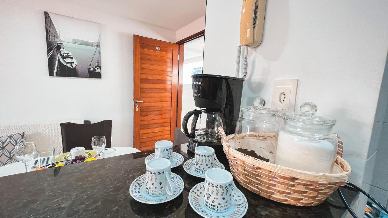 Apto Veleiros Cabo Branco Beira-Mar Pet Friendly Genius Flats Apartment Joao Pessoa Ngoại thất bức ảnh